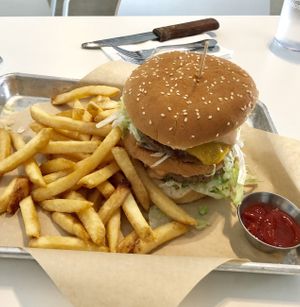 Here we go guy Mac Attach pure Vegan Mc Donald’s. All I Can Say WOO😘😍😍. Just got get one. On Thursday   at The Modern Vegan in San Diego