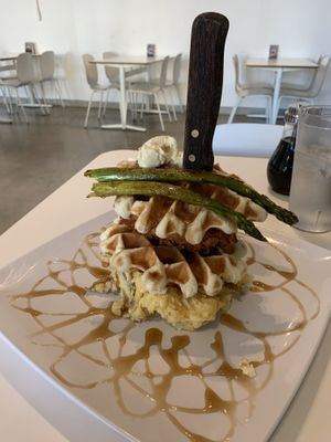 Yum! Great portion size! at The Modern Vegan in San Diego