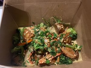 $15 worth of food (portions double this when dining in) at The Modern Vegan in San Diego