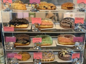 Vegan donuts at Peaceful Provisions in Beacon