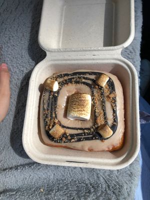 S’mores donut  at Peaceful Provisions in Beacon