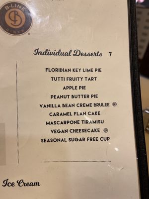 Menu  at B-Line Diner in Orlando