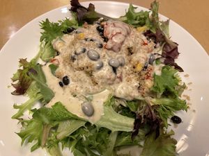 Stuffed avocado salad  at B-Line Diner in Orlando