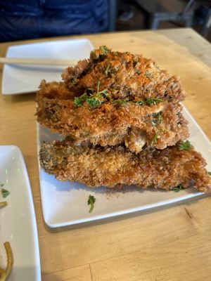 Breaded mushroom tenders  at Saigon Vegan in Garden Grove