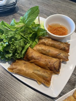 Egg rolls  at Saigon Vegan in Garden Grove