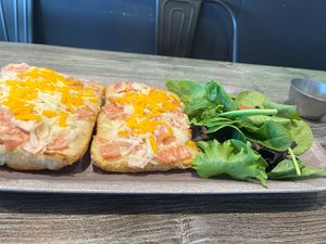 Ham n Cheese Bread  at Saigon Vegan in Garden Grove
