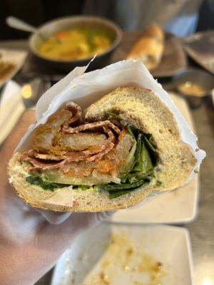 Bahn mi sandwich  #Veganuary at Saigon Vegan in Garden Grove