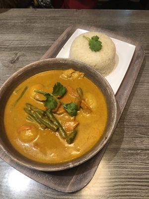 Chik’n Curry at Saigon Vegan in Garden Grove