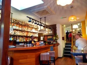 Bar at Cottons in North West London