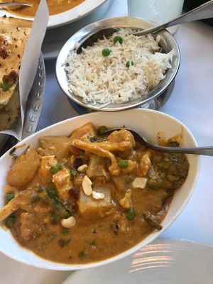 Tofu Korma at RaaSa in Elmsford