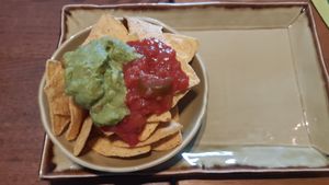 Vegan nachos at The Dog in Stratford-upon-avon