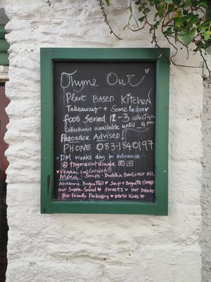 Schedule at Thyme Out in Dingle