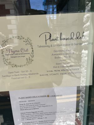   at Thyme Out in Dingle