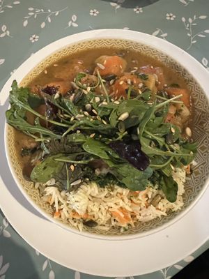 Buddha bowl stew thing  at Thyme Out in Dingle