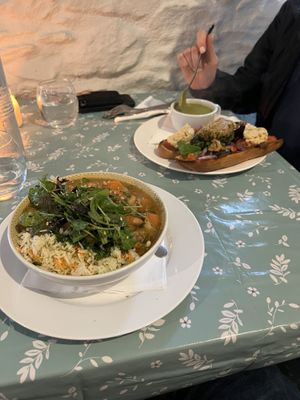 Our lunch   at Thyme Out in Dingle