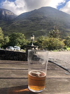   at The Clachaig Inn in Ballachulish