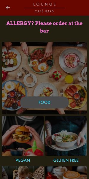 Scan to Ordwr System at Lounges - Clio Lounge in Bangor