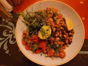 Vegan Mexican Superbowl at Lounges - Clio Lounge in Bangor