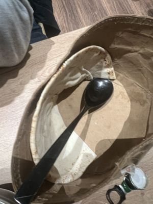 Wrap voor de humus  at Beirut in Valencia