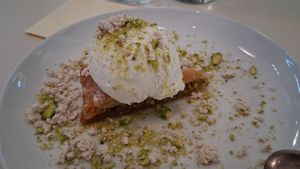 Vegan baclawa at Beirut in Valencia