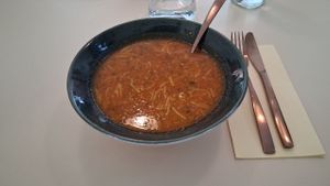Harira soup at Beirut in Valencia