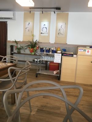 Local bem decorado, música tranquila  at Bodhilyn in Blumenau