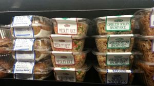 packaged vegan food at Pacific Coast Greens in Malibu