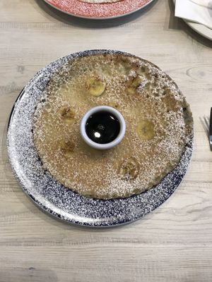 Banana and maple 9" at My Old Dutch in London