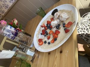 Vegan berry  at My Old Dutch in London