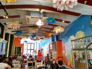 Interior at My Old Dutch in London