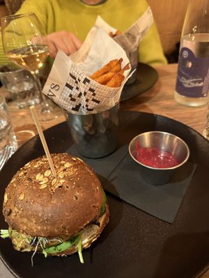 Sweet potatoes doesn't fill the cup but it was very tasty    at La Cabane  in Annecy