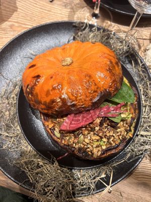 Potiron farci  at La Cabane  in Annecy