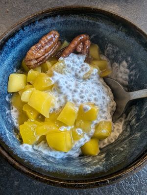 Deliciously creamy at La Cabane  in Annecy