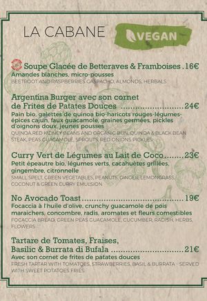   at La Cabane  in Annecy