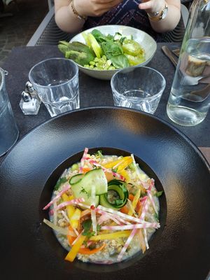 Risotto vegan at La Cabane  in Annecy