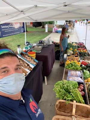 Safe at Wednesday Green Market in Fort Pierce