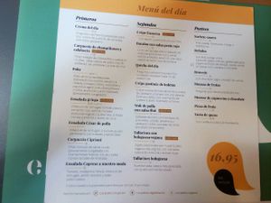 Opciones veganas. at Eh Voilà in Valladolid