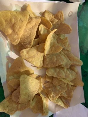 Yummy chips at Nahui in Camaiore