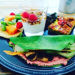 Brunch at Ginger Cafe in Vila Nova De Santo Andre