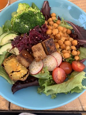 Vegan Bowl at Ginger Cafe in Vila Nova De Santo Andre