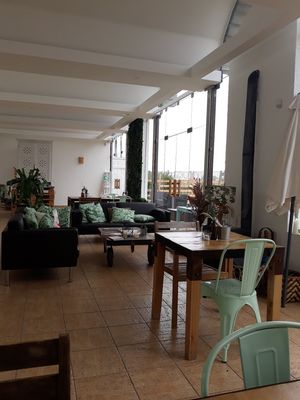 ... at Ginger Cafe in Vila Nova De Santo Andre