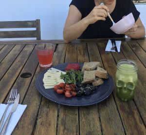 healthy , fresh food with vegetariam and vegan optiona at Ginger Cafe in Vila Nova De Santo Andre