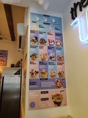 Soft serves at The Cream in Barcelona
