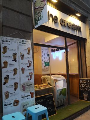 Entrance at The Cream in Barcelona