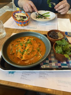   at Wahaca in Cardiff