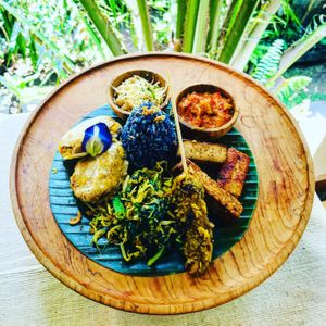 Nasi Campur Vegan.. at Indigo Herbal Kitchen in Ubud