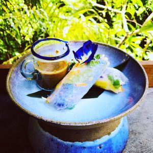 INDIGO ROLL... at Indigo Herbal Kitchen in Ubud
