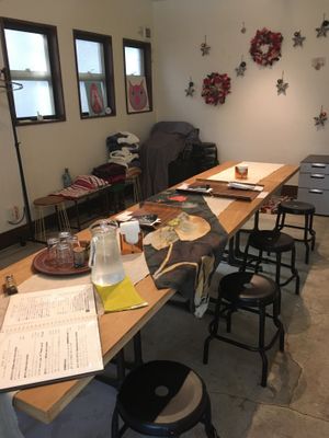 The one table at Klasina in Tokyo