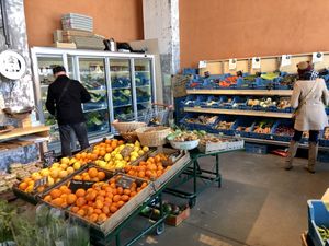 Local farmers greens at Gedeelde Weelde in Maastricht