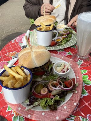   at Delphine's Diner in Aldeburgh